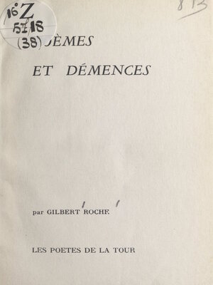 cover image of Poèmes et démences